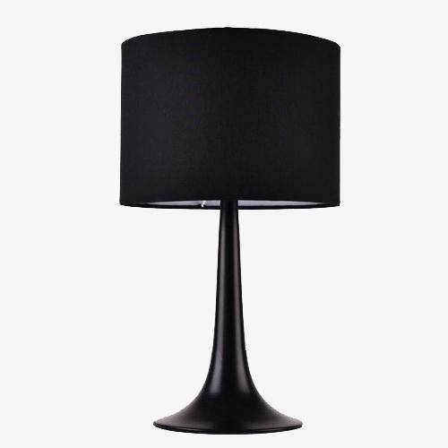 Modern LED bedside lamp with lampshade fabric