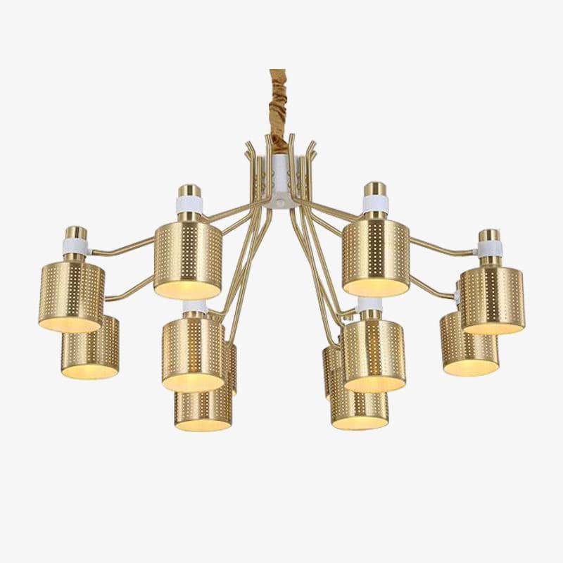 Modern Gold Chandelier Nordic