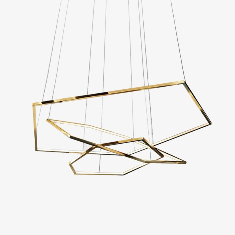 Modern hexagonal chandelier luxury Emmylia