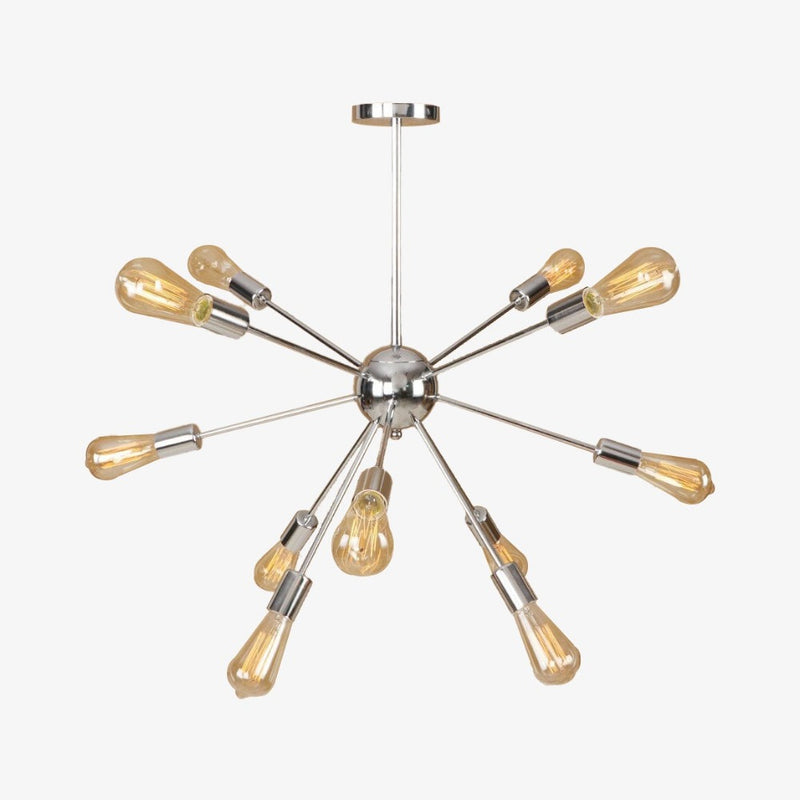 Makari modern LED spider style adjustable chandelier