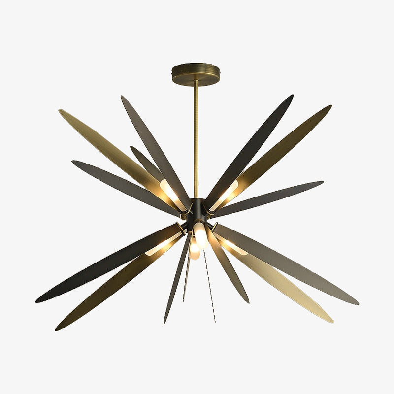 Modern LED chandelier with sparkling light Elektor