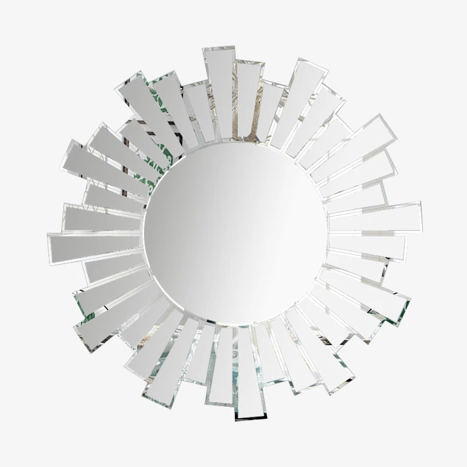 Consoly round wall mirror