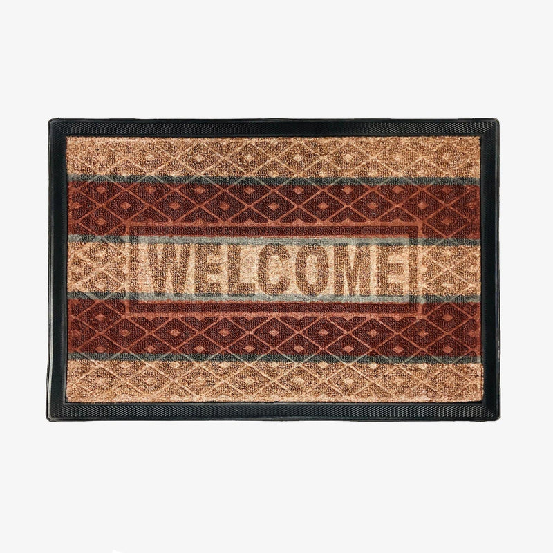 Welcome Easy Rectangular Doormat