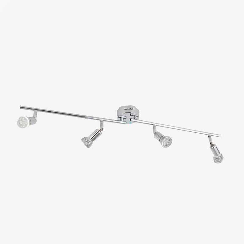 Chrome plated ceiling light bars at Spotlights Spotlight