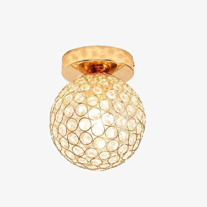 LED ceiling lamp in spherical form metal Palaos