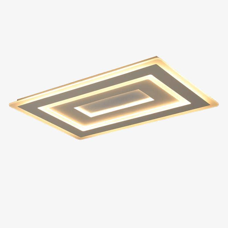 Rectangular modern LED ceiling light Mounted