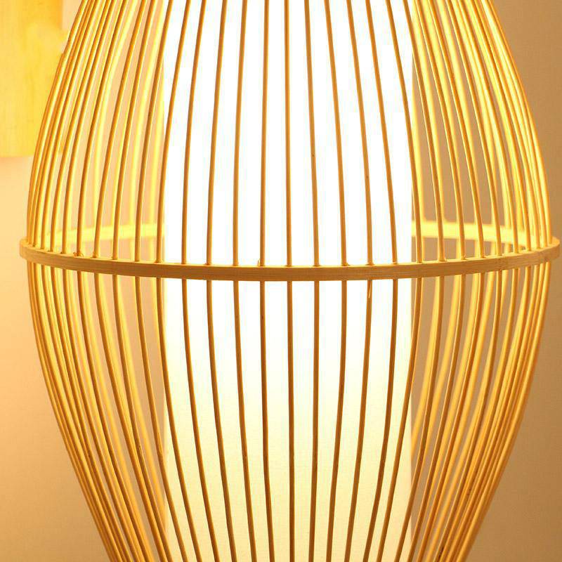 wall lamp hanging bamboo Japanese style Tea