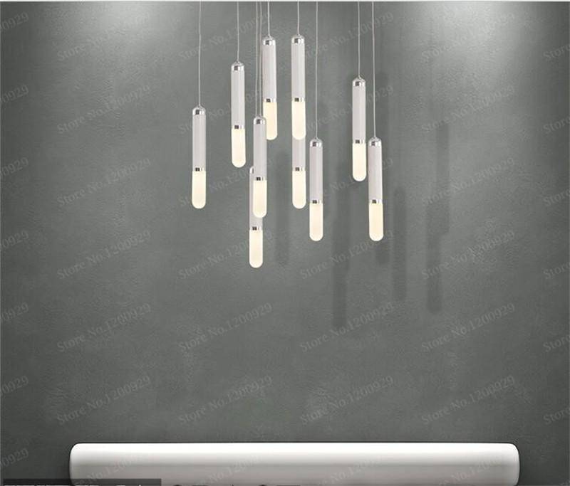 pendant light LED design cylinder white Vintage