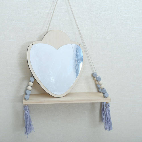 Heart-shaped wall mirror Decoration