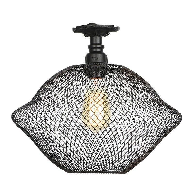 Honeycomb Caged LED Ceiling Light in various shapes