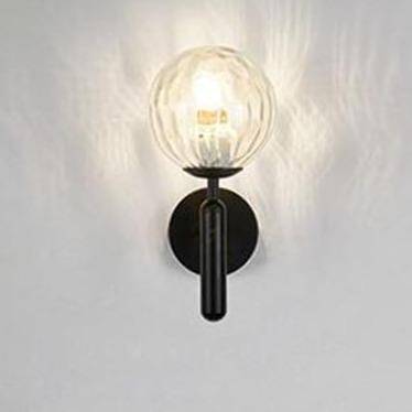 wall lamp modern LED wall light with glass ball and cylindrical holder Sconce