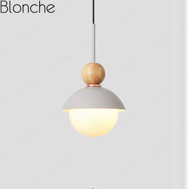 pendant light Creative LED metal color design