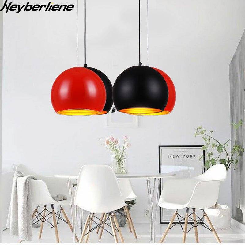 pendant light Modern colored LED ball