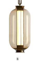 Lámpara de suspensión design Bola de cristal ahumado Loft