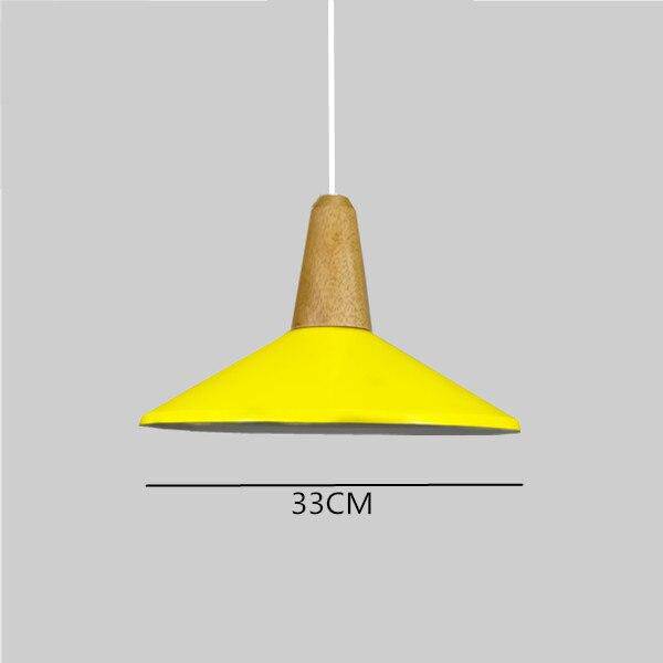 pendant light Colored conical LED of various shapes Art