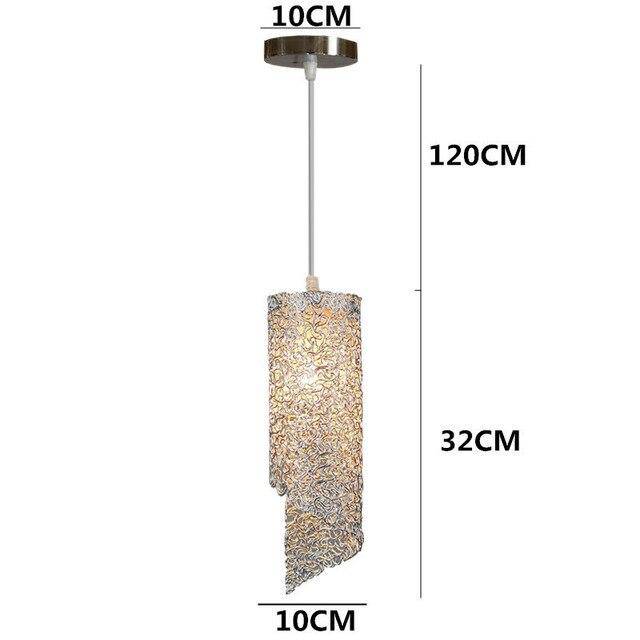 Lámpara de suspensión LED cilíndrico de color Hogar
