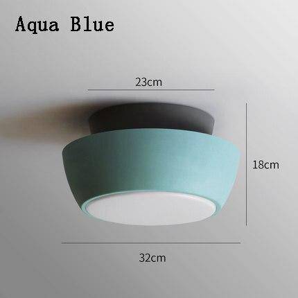 Creative round designer ceiling lamp