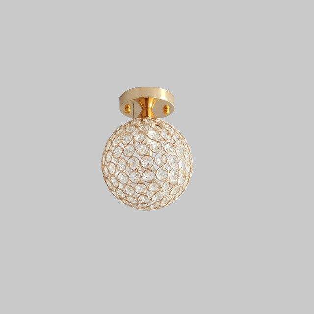 LED ceiling lamp in spherical form metal Palaos