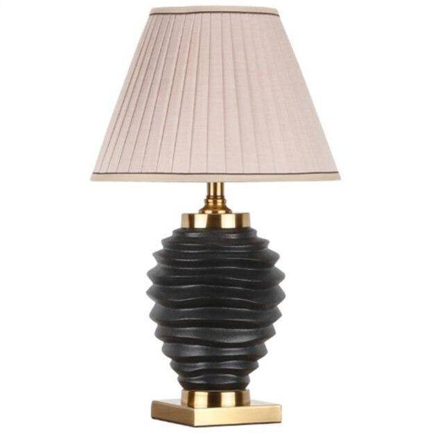 Dohia Ceramic Wave LED Table Lamp