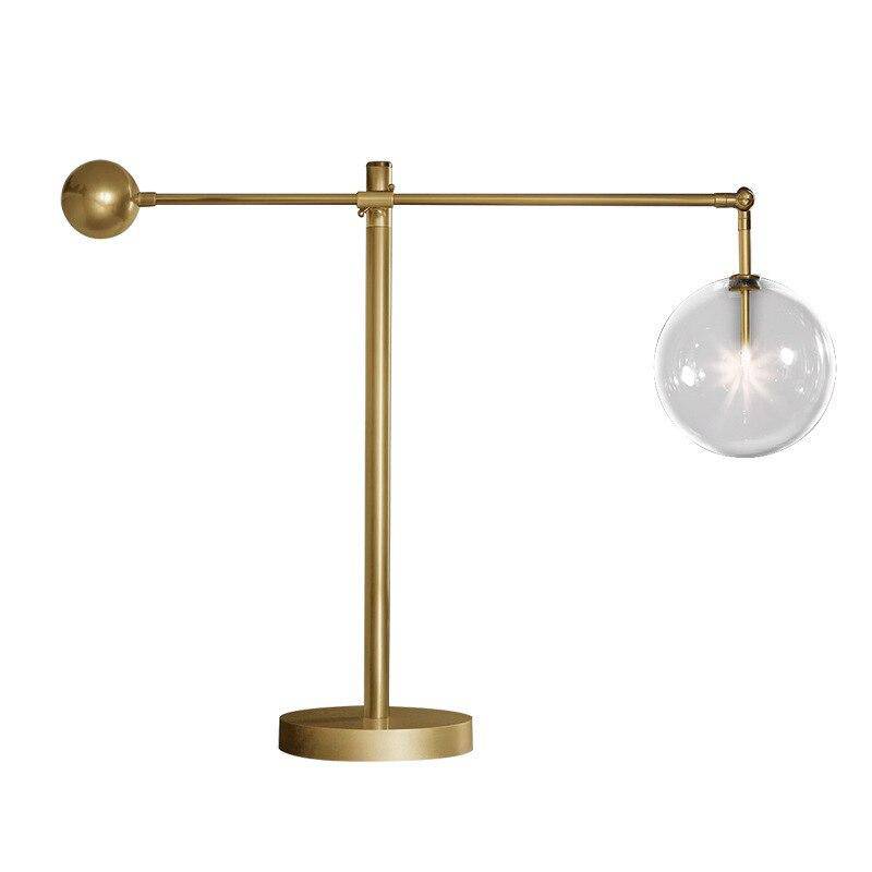 Adjustable desk lamp gold Model