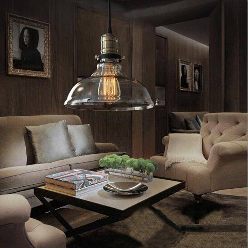 pendant light retro vintage glass design Countryside