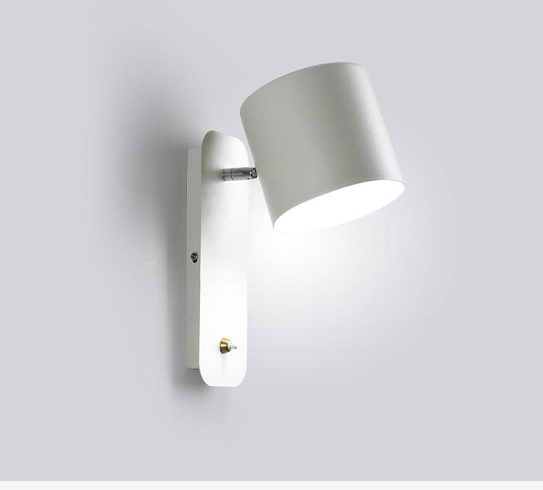 wall lamp coloured LED design with adjustable lampshade