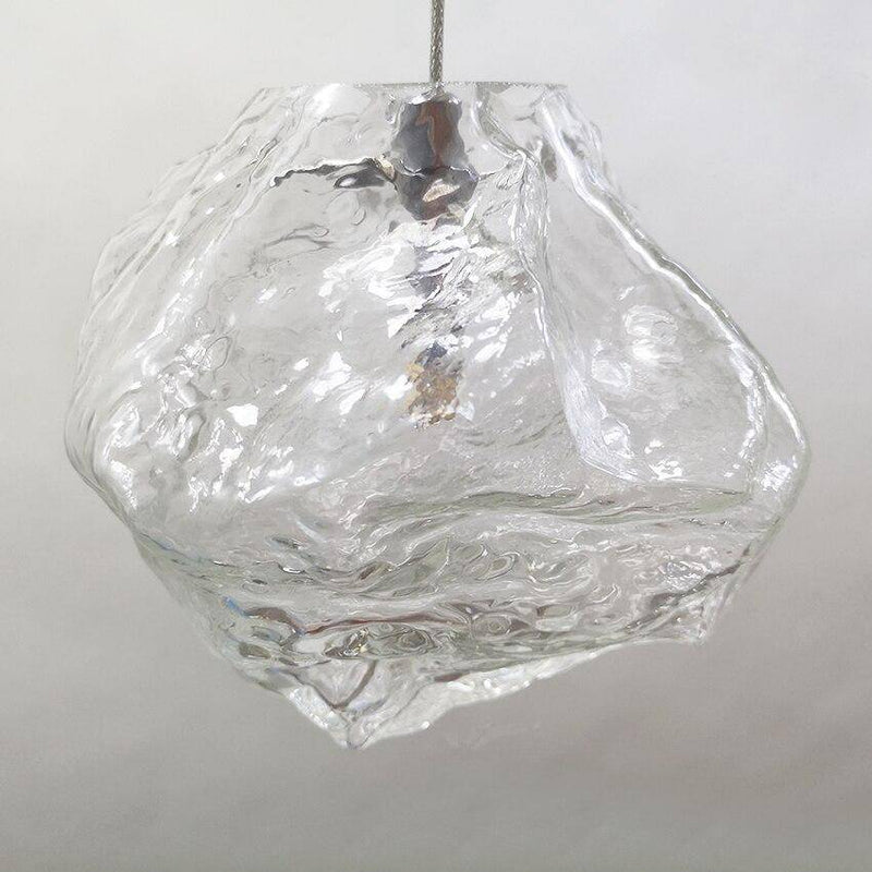 Lámpara de suspensión vaso estilo cubo de hielo