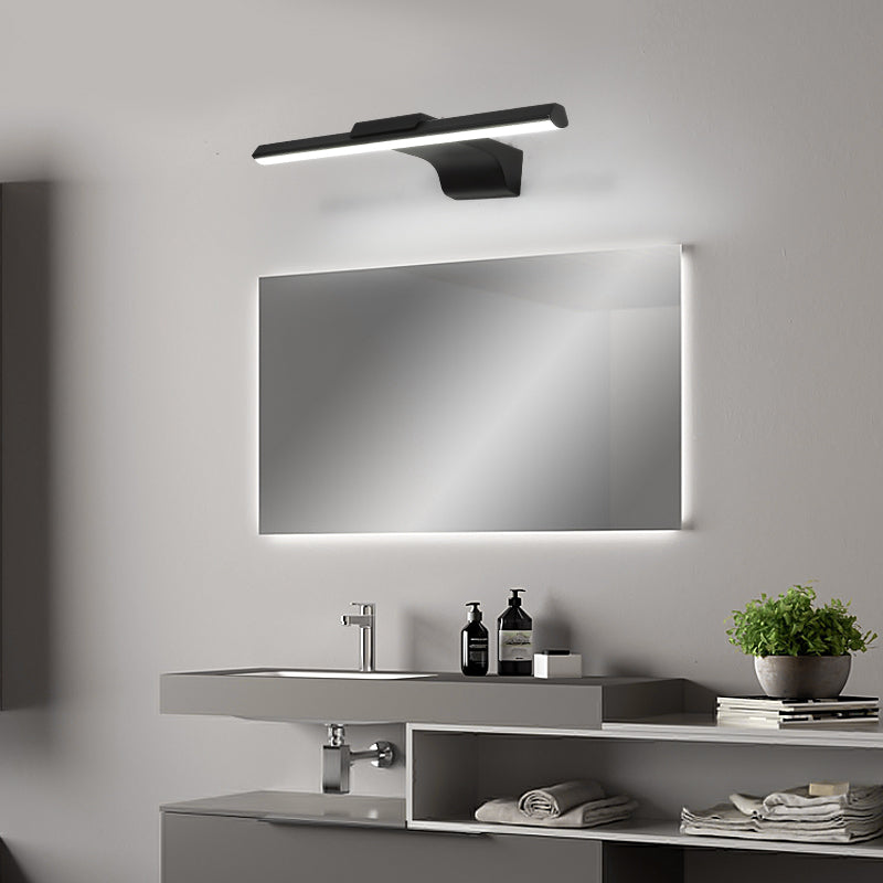 Moderno aplique LED para espejo grande Guthrie