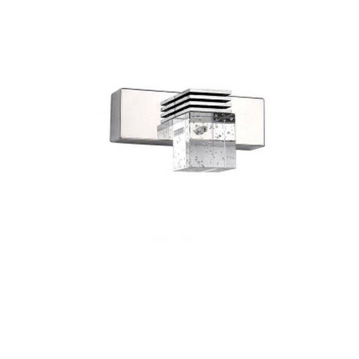 wall lamp chrome and crystal LED mirror and board