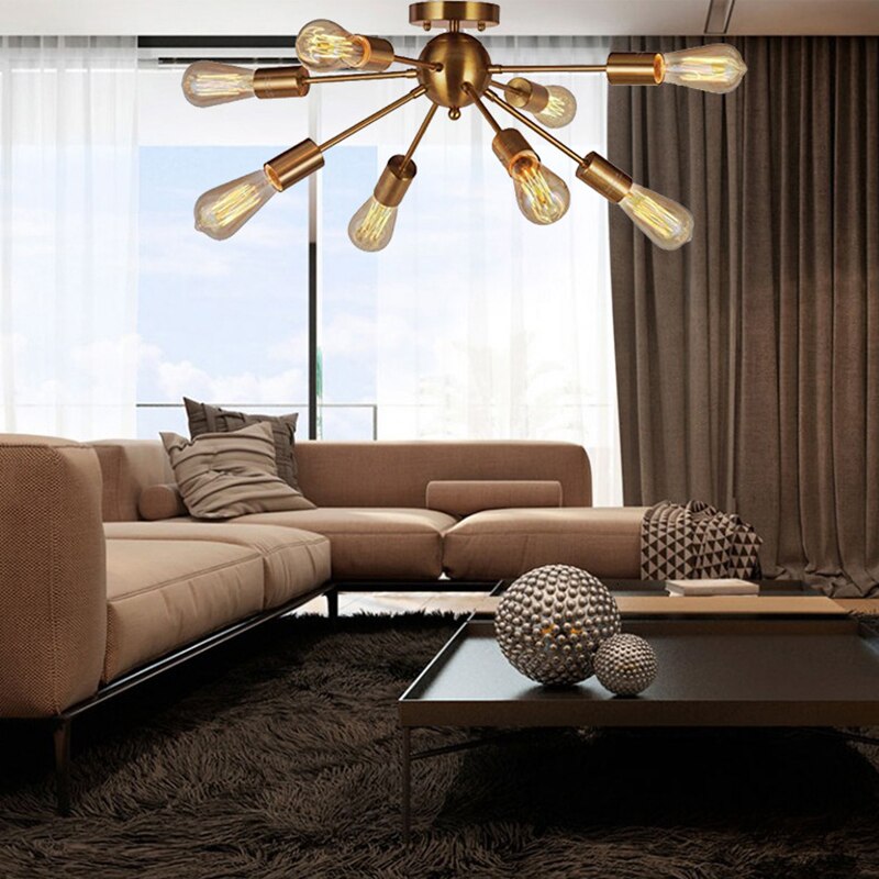 Plafonnier LED design style industriel Iona