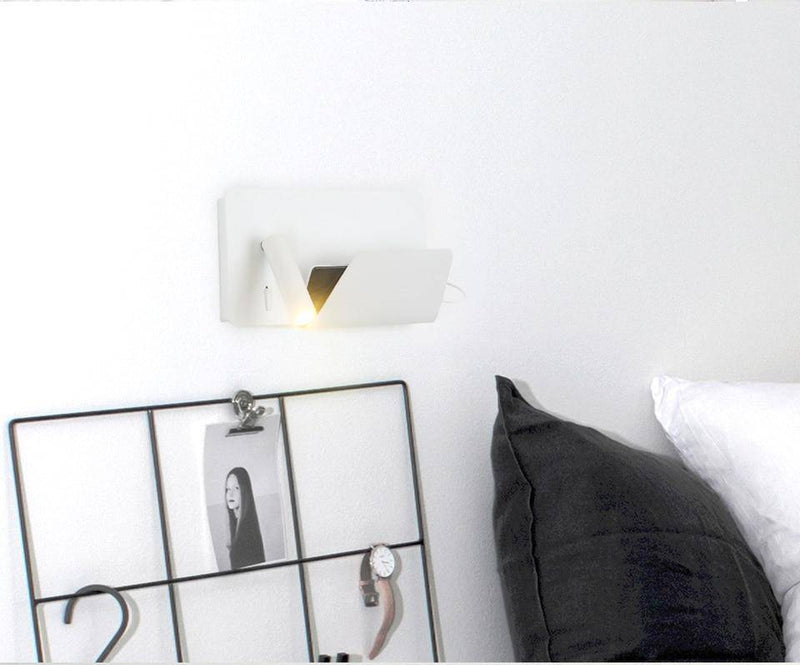 wall lamp at Spotlight adjustable LED with book holder