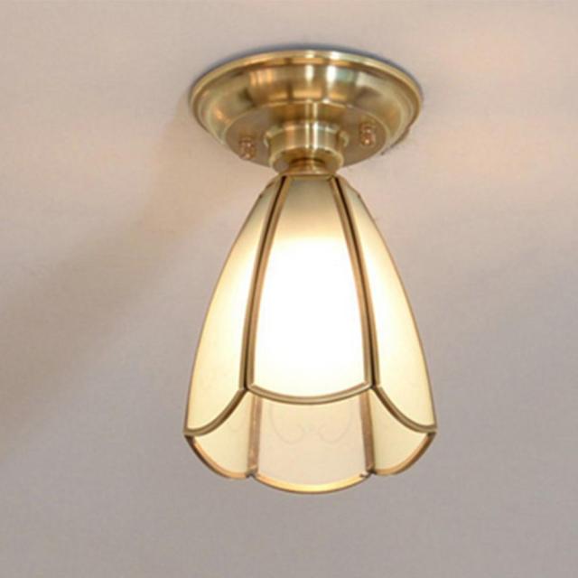 Rustic gold-plated ceiling light Guest