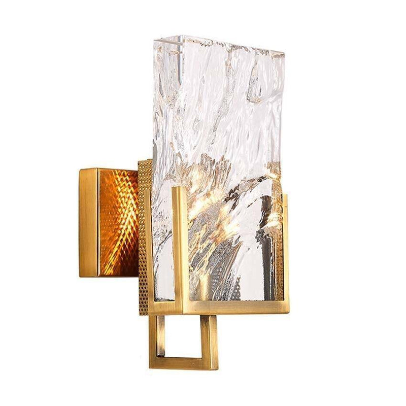 wall lamp LED design wall lamp gold with crystal glass Luxury