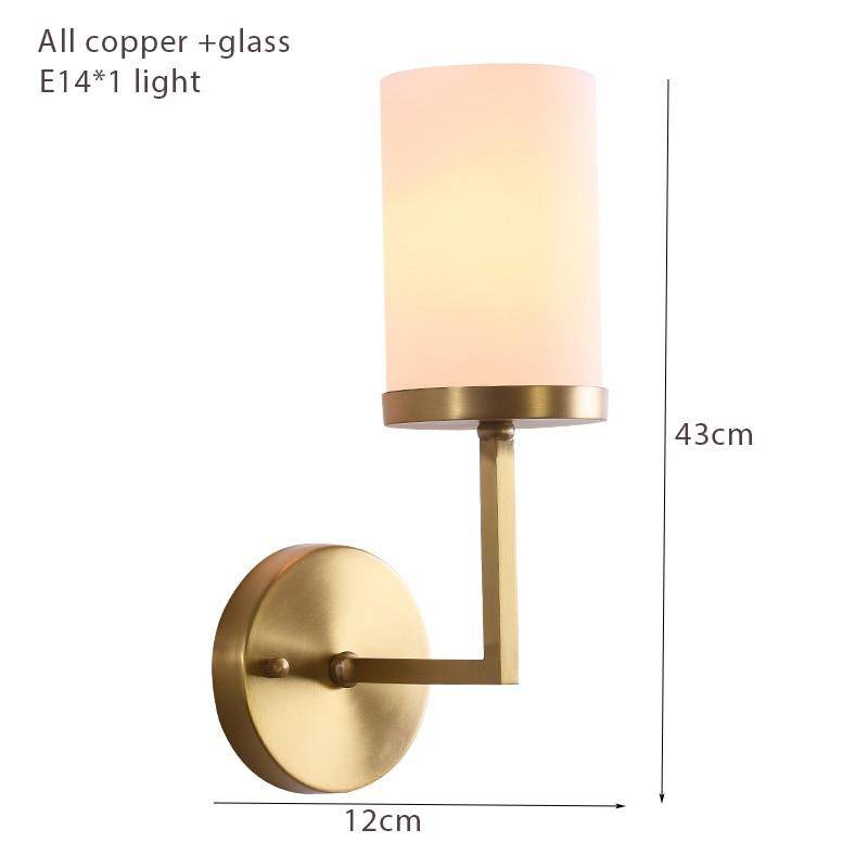 wall lamp Luxury style gold metal LED design wall lamp