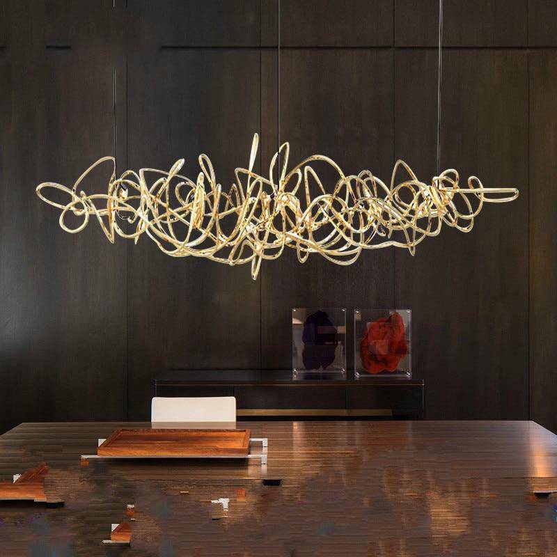 Lustre design à LED moderne Luxury