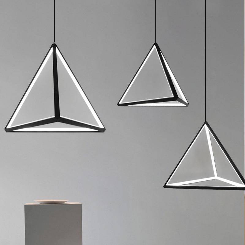 Suspension design pyramide à LED Novelty