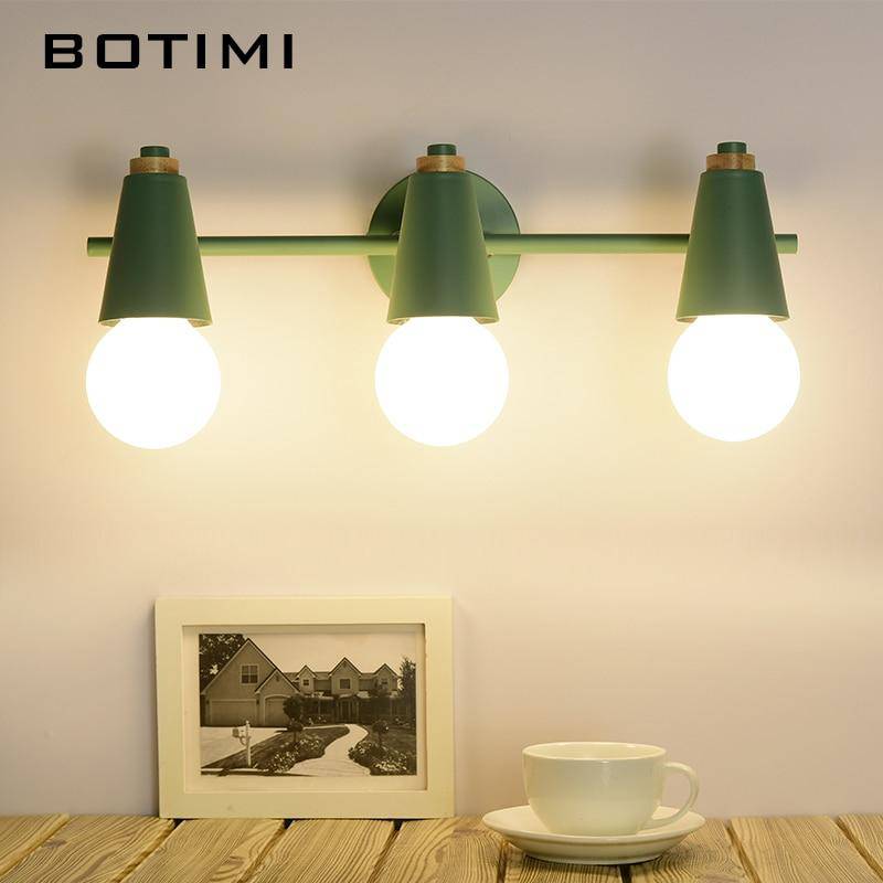 wall lamp modern LED wall light with lampshade in coloured metal Light