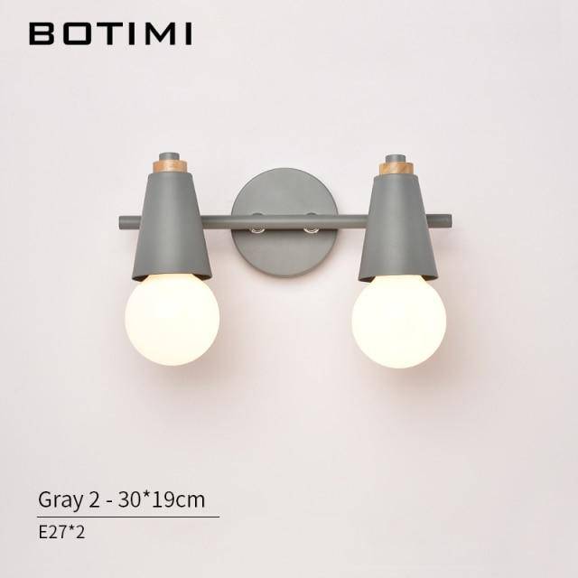 wall lamp modern LED wall light with lampshade in coloured metal Light