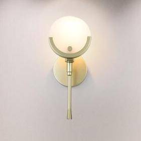 wall lamp metal and glass wall Marbe