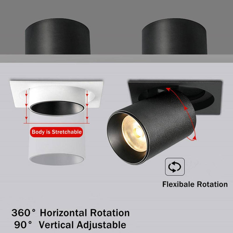 Spotlight multi LED round adjustable Light