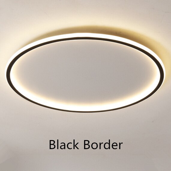 Plafonnier moderne LED en forme d'anneau métallique Marisol