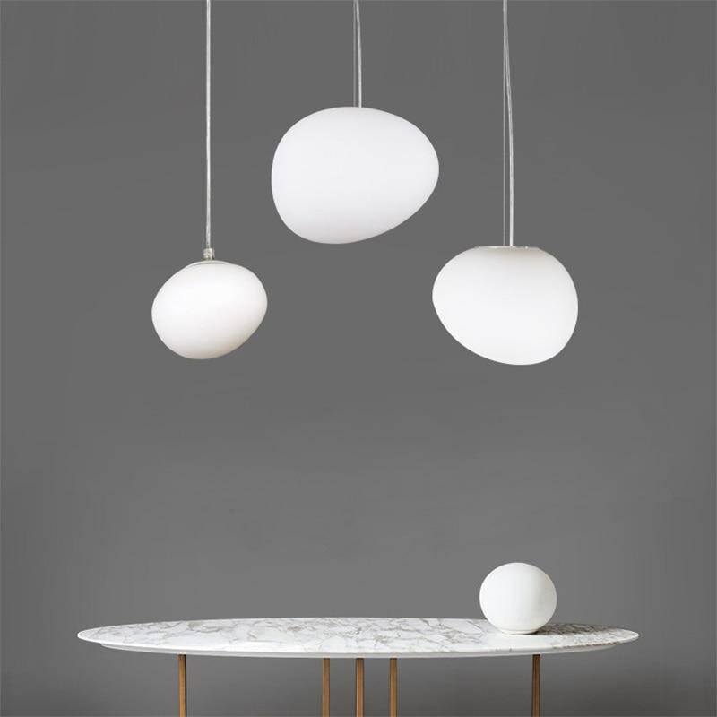 pendant light Italian Design white bubble LED design