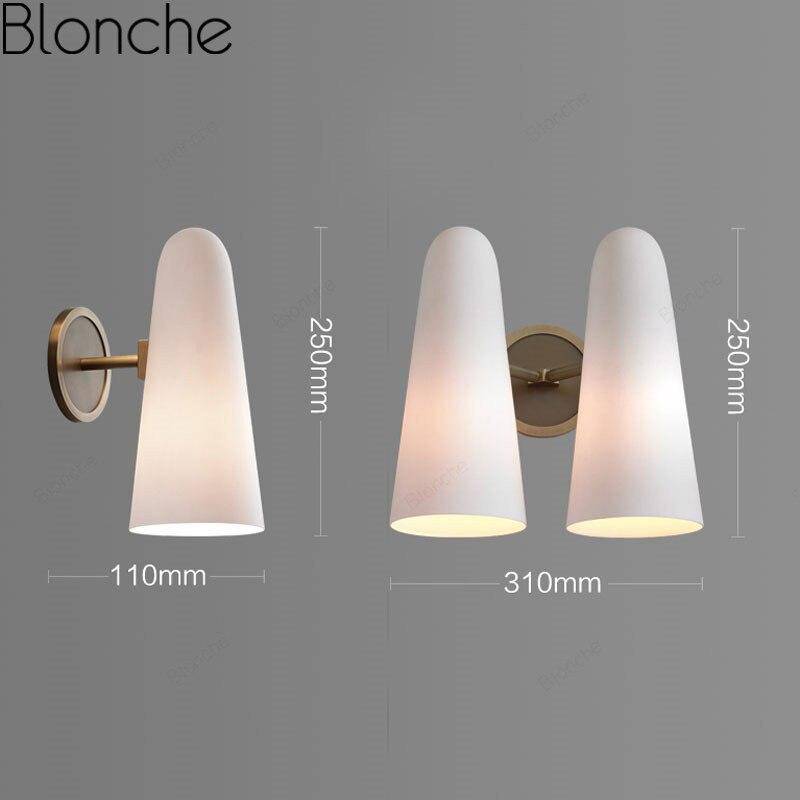 wall lamp LED design wall lamp with lampshade Coffee