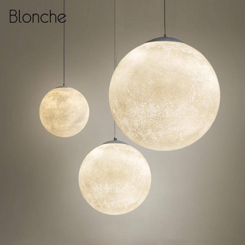 pendant light Moon style LED ball design