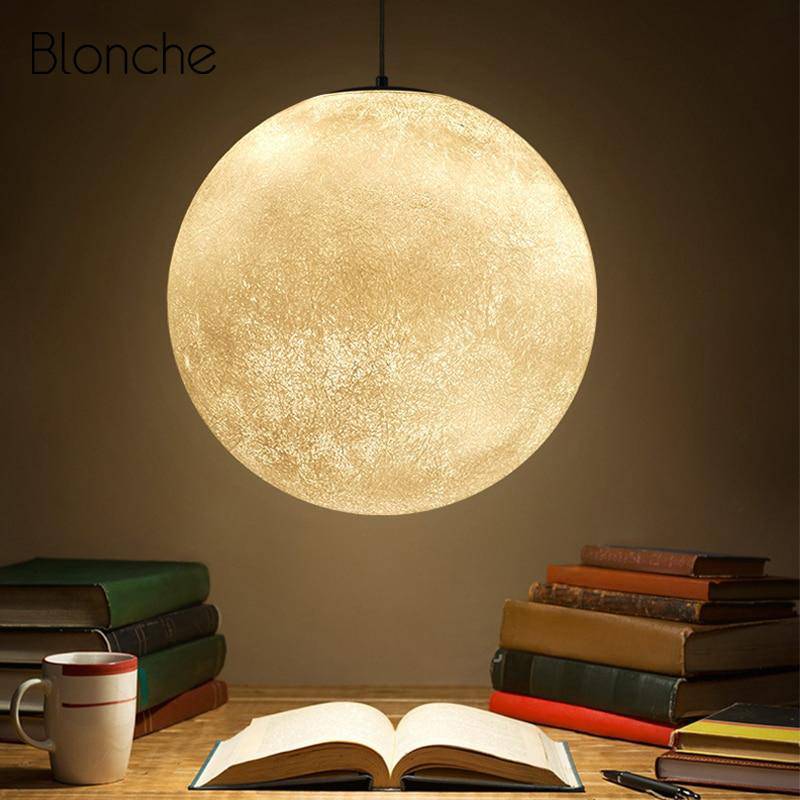 pendant light Moon style LED ball design