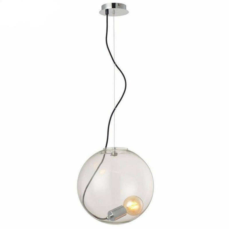 pendant light modern LED with glass globe Lights