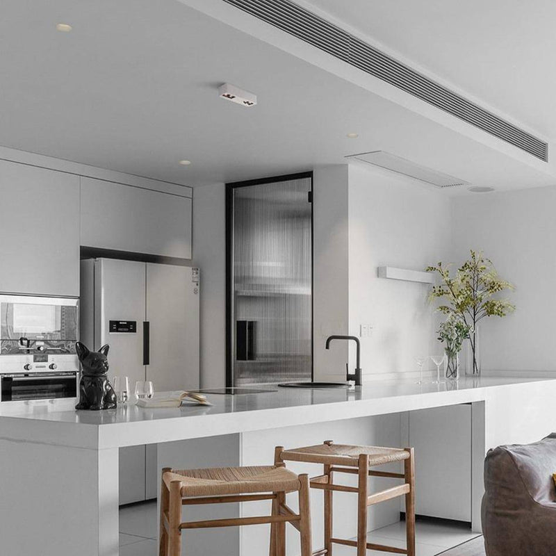 Spot rectangle moderne LED en métal design Light