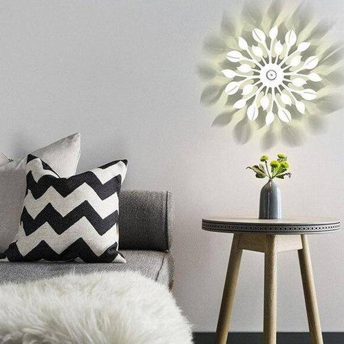 Lámpara de pared design Metal estilo LED Sun Creative