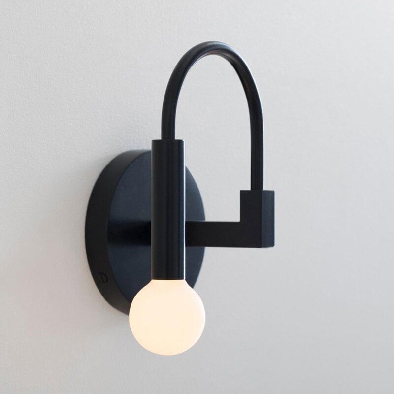 wall lamp modern LED wall lamp in the form of a metal arch Iraide