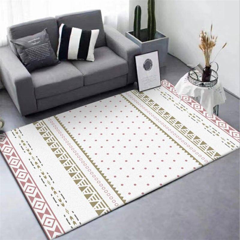 Rectangular Berber carpet with Stripe pattern